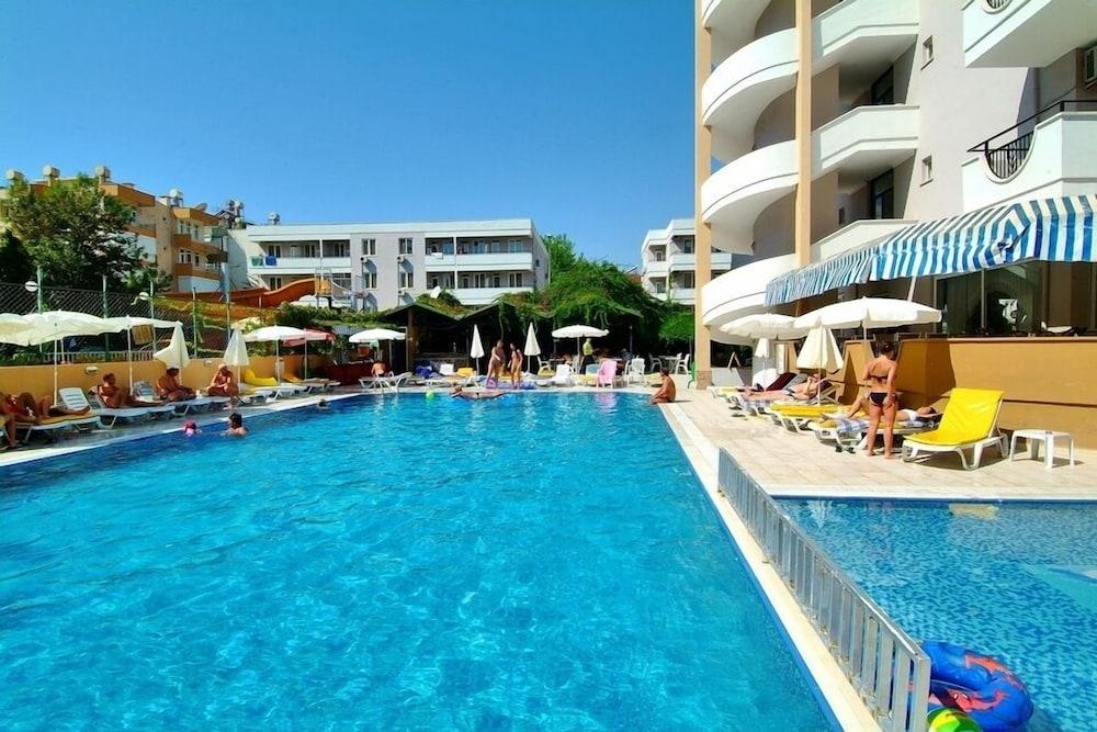 Hotel Hedef Kleopatra Golden Sun Alanya Zewnętrze zdjęcie